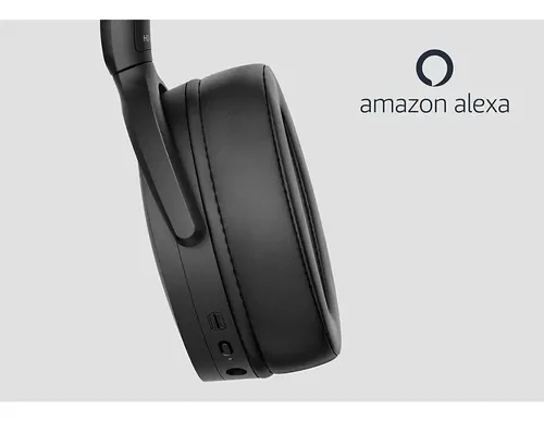 Fone Sennheiser Hd 450se Bluetooth 5.0 Wireless Anc Preto