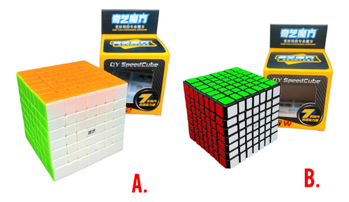 Cubo Rubik 7x7x7 Profesional Rotación Rápida Qiyi Original