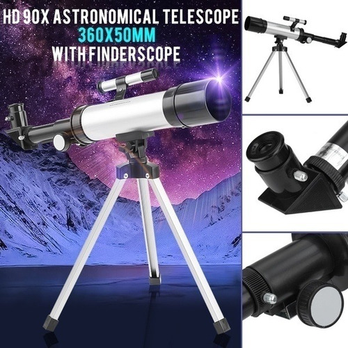 Telescopio Astronómico Monocular Spotting Scope + Trípode