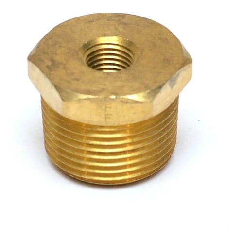 Buje Reductor Adaptaptador Macho 1/2 A Hembra 1/8 Bronce 