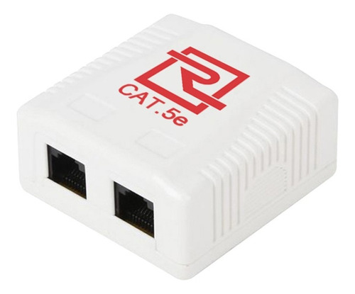 Roseta 1 Puerto Utp Reguvolt Cat5e Rj45 Puerto Simple