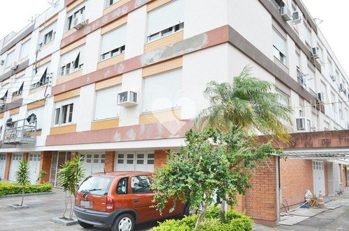 Apartamento 1 Quarto Com Suíte, Living 2 Ambientes, 1 Vaga Coberta, Elevador No Menino Deus - 28-im412956