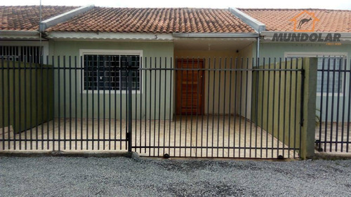 Imagem 1 de 8 de Casa Com 2 Dormitórios À Venda, 54 M² Por R$ 170.000 - Estação - Araucária/pr - Ca1485