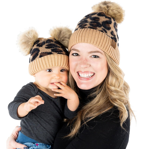 Mommy And Me Gorros Para Mujeres Y Niños Pequeños, Para Mamá