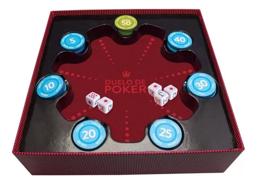 Juego De Mesa Duelo De Poker Suerte Y Estrategia Novelty