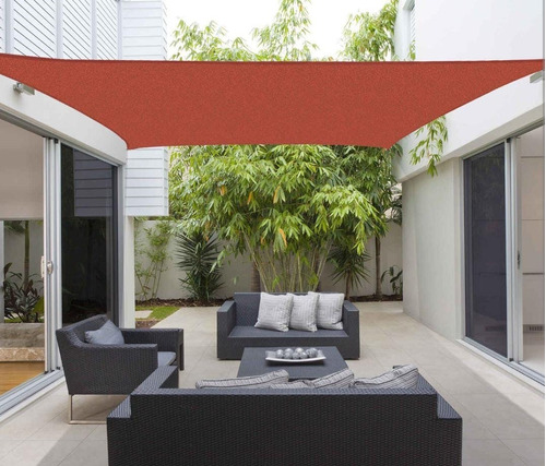 Malla Vela Rectangular Toldo 3 X 4mts Jardin - Ferrejido