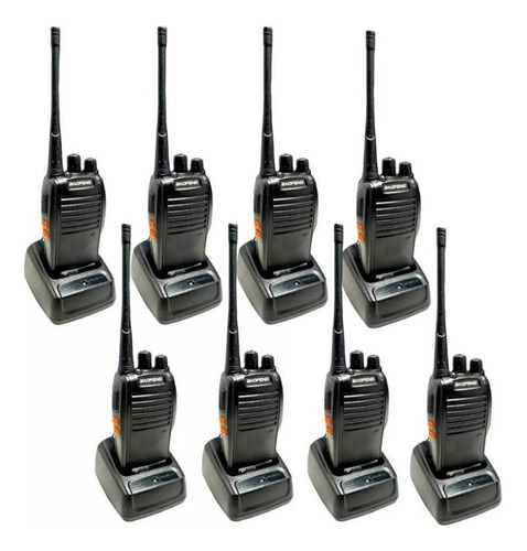 Kit 8 Walktalk Baofeng Radio Comunicador Bf777s