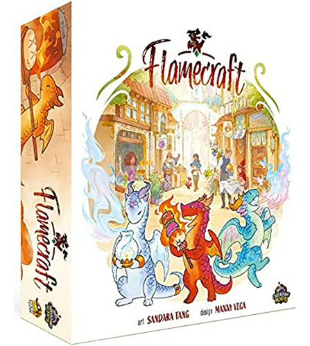 Juego De Mesa Flamecraft De Lucky Duck Games - 1-5 Jugadores