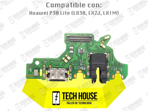 Imagen 5 de 9 de Centro De Carga Huawei P30 Lite Compatible Con Mar-lx1/lx3