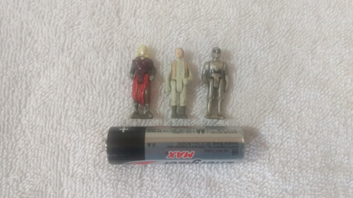 Pack 3 Figuras Star Wars Galoob Micromachine Oportunidad..!! (Usado)