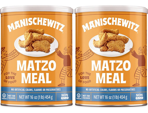 Manischewitz Kosher 2 Pack Harina Para Bolas De Matza Lemon