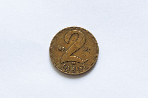 Moneda - Hungria - Colección - Numismática - Forint - 1970