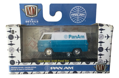M2 Machines Pan Am 1964 Dodge A100 Panel Van