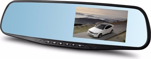 Doble Camara Espejo Retrovisor + Cámara Retroceso, 4.3 PuLG