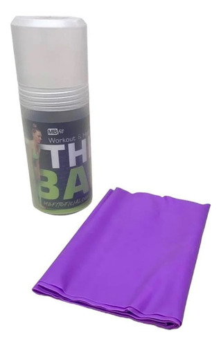 Faixa Elástica Mbfit Thera Band - Nível Médio Cor Roxo