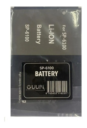 Bateria Guupi Siragon Sp-6100 6100 Sellada Nueva Garantia