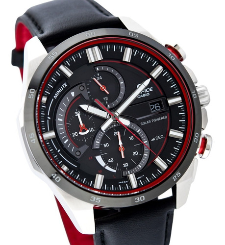 Reloj Solar Casio Edifice Cod: Eqs-600bl-1a Joyeria Esponda