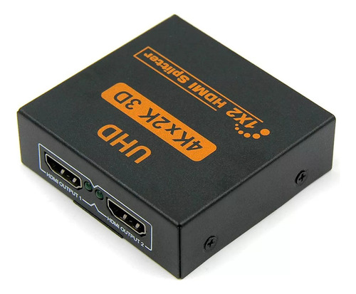 Splitter Hdmi 1x2 Divida O Sinal Para 2 Telas