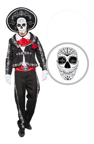 Traje Dia De Muertos Hombre Adulto Disfraces Halloween 2019 | Envío gratis Traje Dia De Muertos Hombre Adulto Disfraces Halloween 2019 | Envío gratis