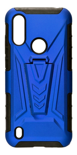 Funda Moss Uso Rudo 3 En 1 Colores Para Motorola E6s 2020