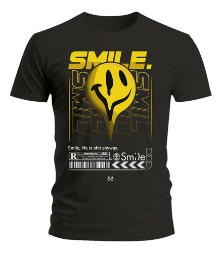 Playera Smile - Rapiditees