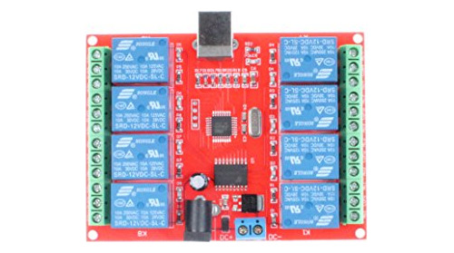 Módulo De Relé De Conmutador De Control Usb Para Computadora