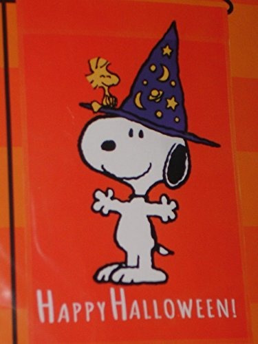 Cacahuetes Snoopy Happy Halloween Bandera Nueva 2015 Release