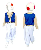 Comprar Disfraz Cosplay Toad (mario) Super Mario Bros Luigi Mapache 