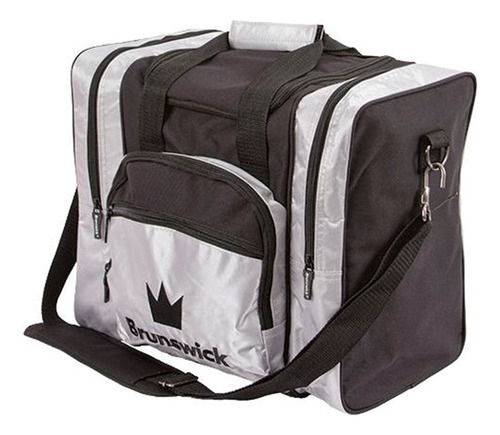 Brunswick Edge - Bolso Para Bolos, Color Plateado