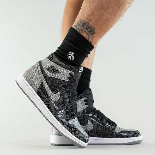 Zapatillas Nike Air Jordan 1 Retro High Og Black Originales