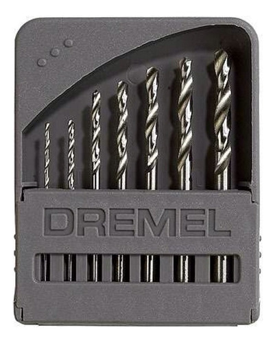 Jogo Broca Haste Paralela 7 Pcs 1/32a1/8 Dremel 26150628ad