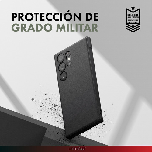 Imagen 4 de 10 de Funda Ringke Para Samsung S23 Ultra Onyx Black Anti Impacto