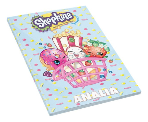 Librito Imprimible Para Colorear Shopkins