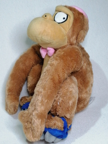 Peluche Original Sr. Teeny Mono De Krusty Los Simpsons 33cm. (Usado)