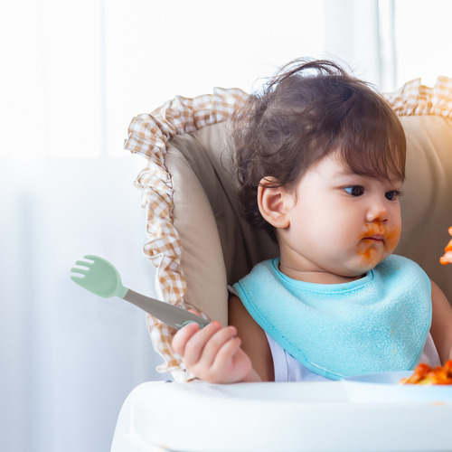 1 Juego De Tenedores Y Cucharas Para Comer Para Bebés Aptos