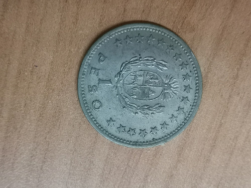 Moneda Uruguay 1 Peso 1960