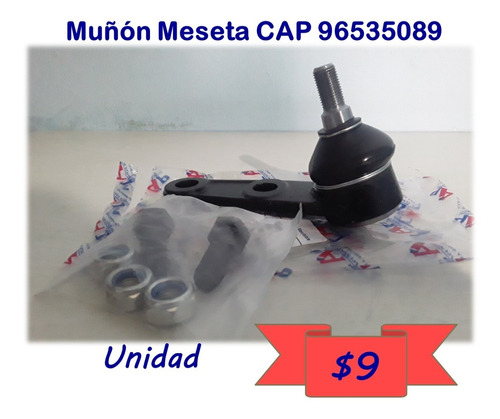 Muñon Meseta Cap Chevrolet Aveo 1.6 Desde 2005 Al 2013