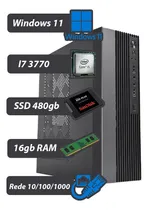 Comprar Pc Computador Micro Cpu Intel I7 3770, Ssd 480gb, 16gb Win11
