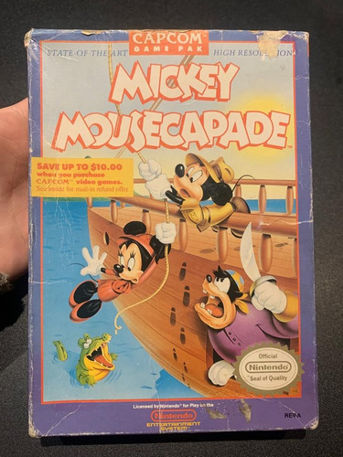 Mickey Mousecapade Nes Sin Manual