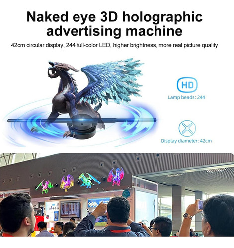 // Ventilador Holográfico 3d Ventiladores Holográficos 3d