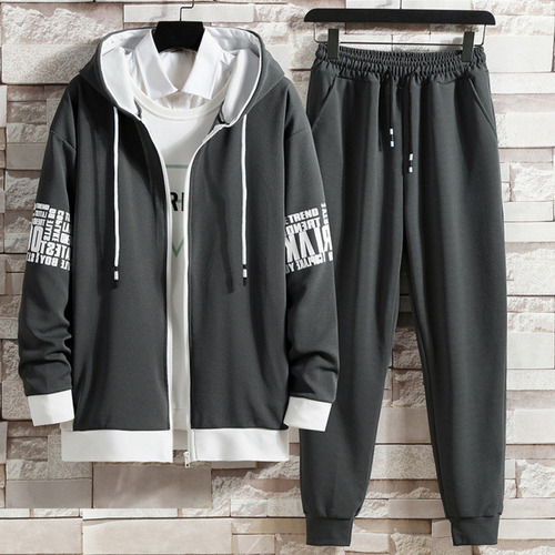 Conjunto Sudadera Estilo Coreano Para Chicos Adolescentes