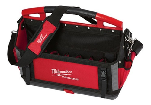 Bolso Porta Herramientas Packout Milwaukee 48-22-8320 Color Rojo