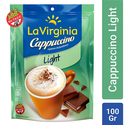 La Virginia Cappuccino Espuma Instantenea Light X 100 G
