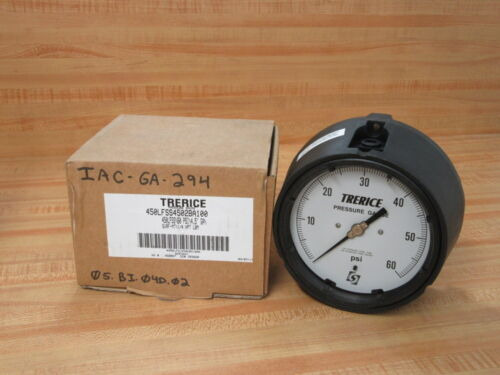 Trerice 450lfss4502ba100 4.5 Gauge 60psi Yyj