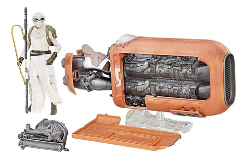 Star Wars Black Series Figura Rey's Speeder 6 Pulgadas