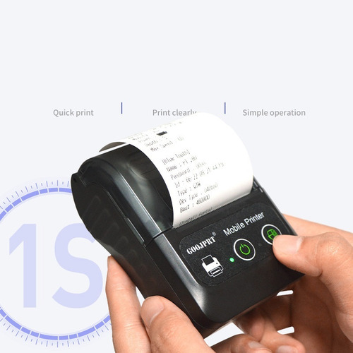 Impresora Térmica Portátil Bluetooth De 58 Mm