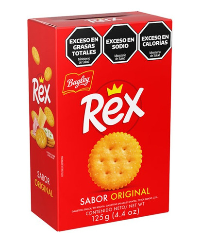 Snack Rex X 125gr  - Arcor Oficial