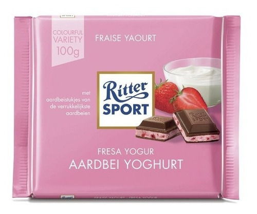 Chocolate Yogurt Frutilla Ritter 100g Alemania