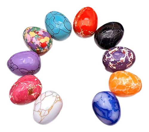 10 Minihuevos De Pascua Decorativos Para Fiestas Hechas A Ma