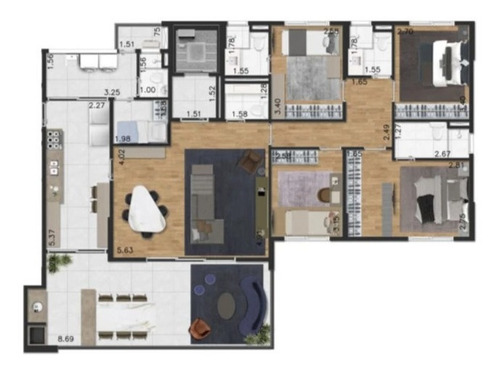 Imagem 24 de 25 de Apartamento À Venda No Bairro Vila Mariana - São Paulo/sp - O-17496-28654